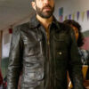 Zachary Quinto Black Jacket