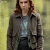 Zosia Mamet Green Jacket