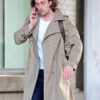 Aaron Taylor Johnson Beige Coat