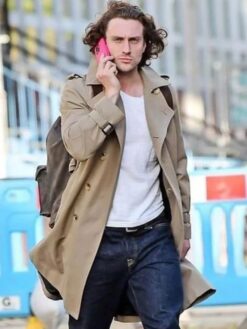 Aaron Taylor Johnson Trench Coat