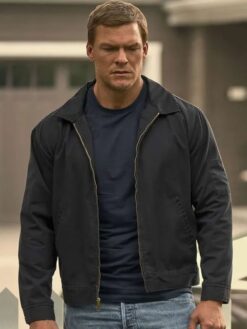 Alan Ritchson Black Jacket