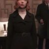 Anya Taylor Joy Black Coat