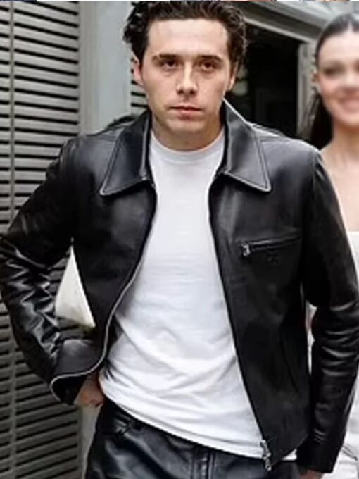 Brooklyn Beckham Leather Jacket