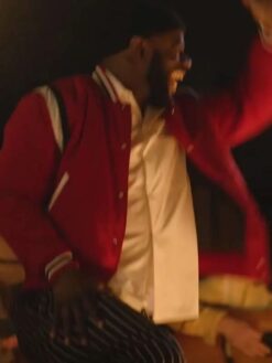 Chef Percy Williams Red Bomber Jacket