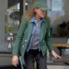 Christa Miller Green Blazer