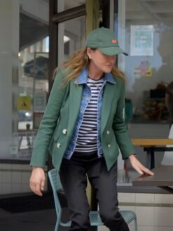 Christa Miller Green Blazer