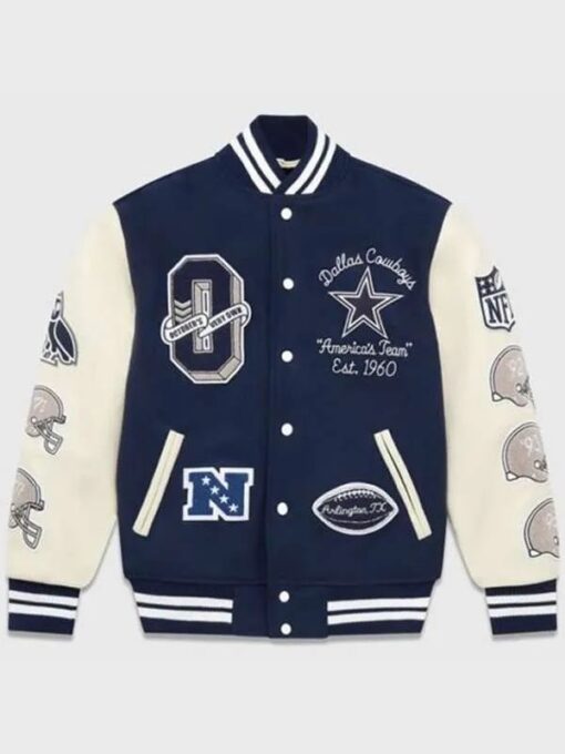 Dallas Cowboys Blue and White Jacket