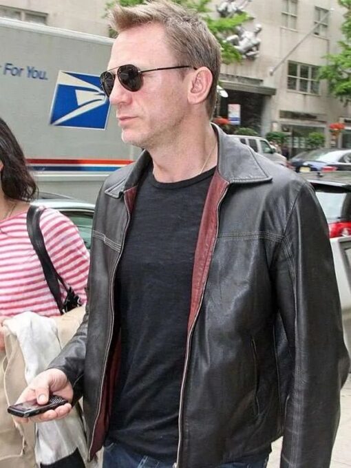 Daniel Craig Leather Jacket