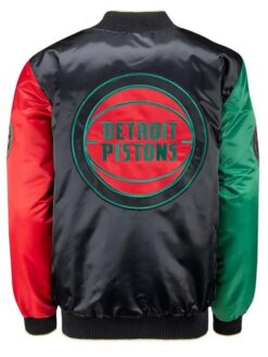 Detroit Pistons Vintage Starter Bomber Jacket