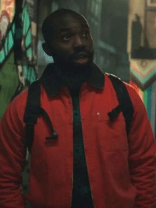 George Addo Red Jacket