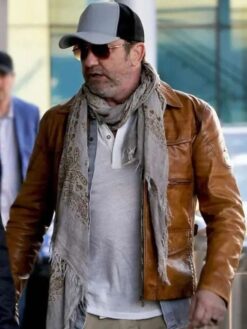 Gerard Butler Brown Jacket