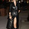 Gisele Bundchen Black Coat