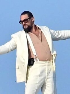 Jason Momoa White Suit