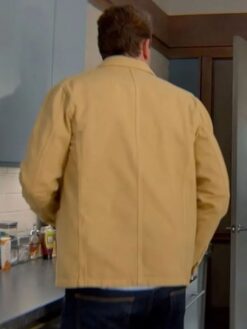 Jason Segel Yellow Cotton Jacket