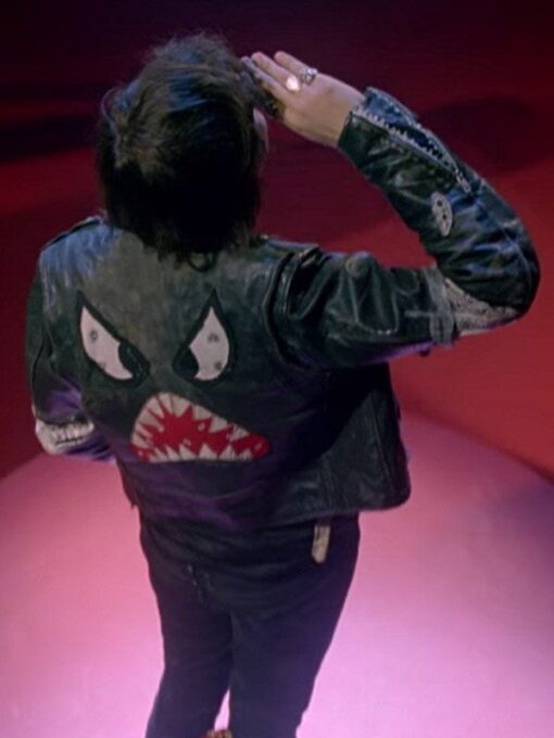 Julian Casablancas Shark Black Leather Jacket