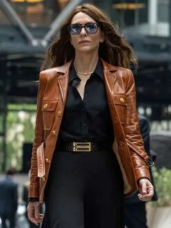 Kathryn Brown Leather Jacket