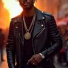 Kendrick Lamar Black Biker Jacket