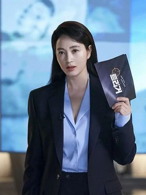 Kim Hye Su Black Blazer