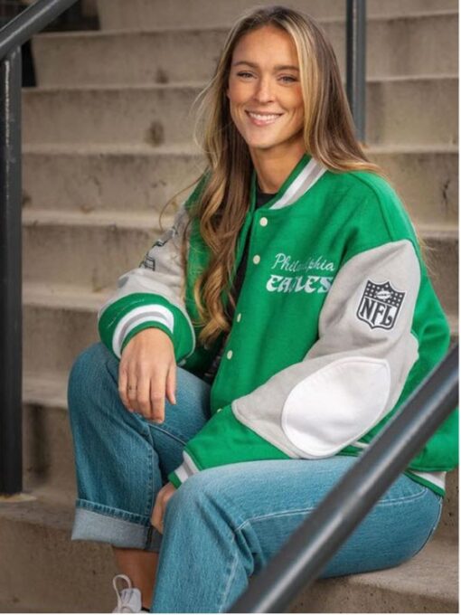 Kylie Kelce Green Jacket