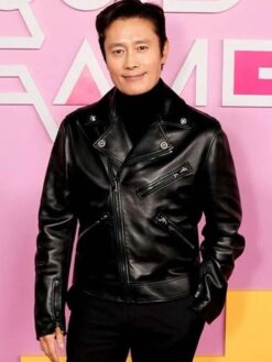 Lee Byung Hun Black Leather Jacket