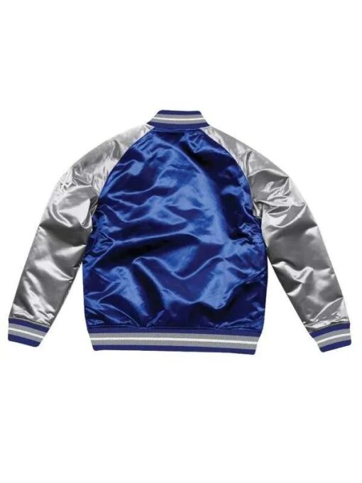 Los Angeles Blue and Gray Varsity Bomber Jacket