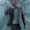 Luke Evans Gray Suit