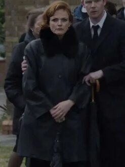 Maxine Peake Black Coat