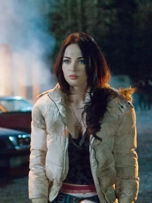 Megan Fox White Jacket