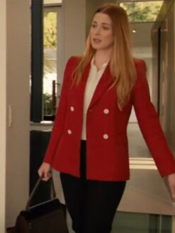 Melinda Monroe Red Blazer