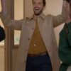 Michael Urie Beige Coat