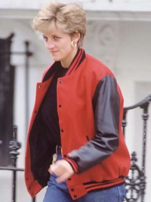 Princess Diana Varsity Jacket