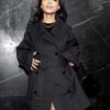 Rachel Zegler Black Coat