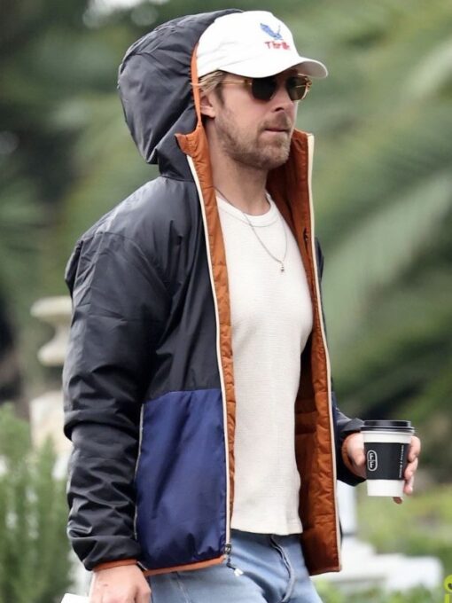 Ryan Gosling Blue and Black Jacket