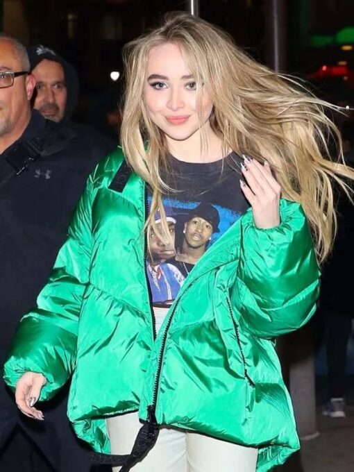 Sabrina Carpenter Green Jacket