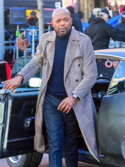 Samuel L. Jackson Gray Coat