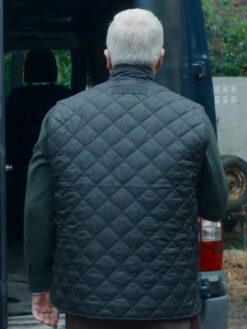 Steve Pemberton Quilted Black Vest