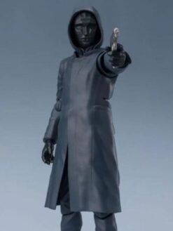 Tom Choi Gray Hooded Trench Coat