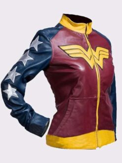 Wonder Woman Leather Jacket