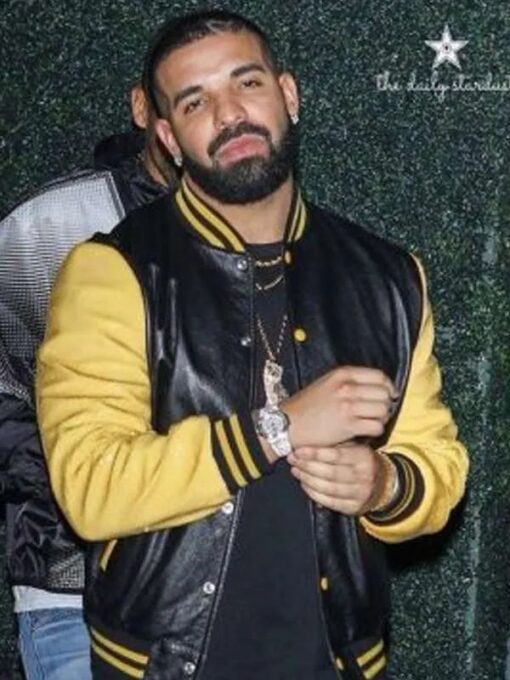 Drake Black and Yellow Jacket