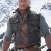 Dwayne Johnson Brown Vest