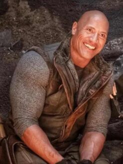 Dwayne Johnson Leather Vest