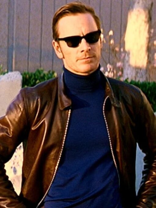 Erik Lensherr Brown Jacket
