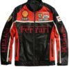 Ferrari Black and Red Jacket