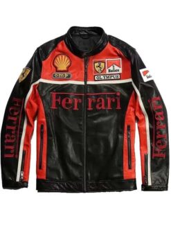 Ferrari Black and Red Jacket