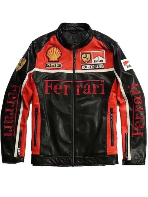 Ferrari Black and Red Jacket