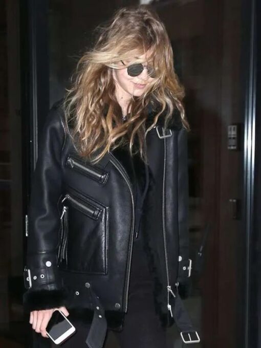 Gigi Hadid Black Jacket