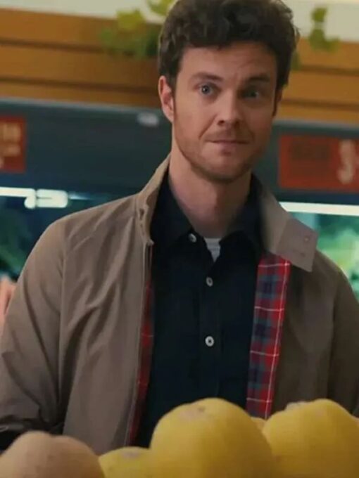 Jack Quaid Beige Jacket