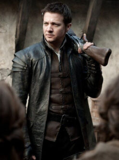 Jeremy Renner Black Coat