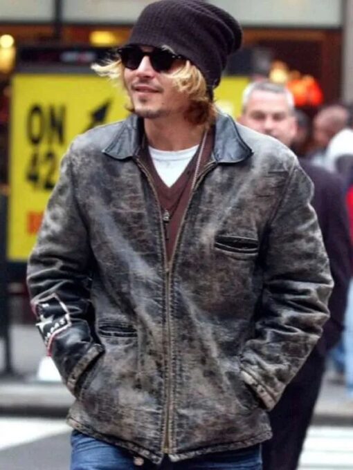 Johnny Depp Leather Jacket