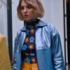 Maya Hawke Blue Jacket